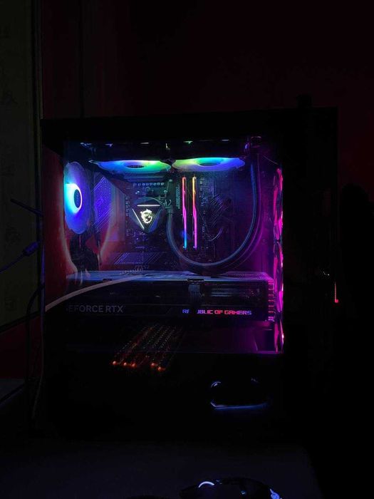 Ігровий комп'ютер з Монітором ( 4070 ti) (Ryzen 5 7600) (32 Gb озу)