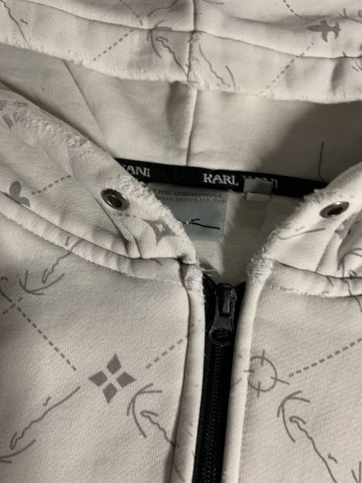 Karlkani x southpole monogram logo zip x ecko