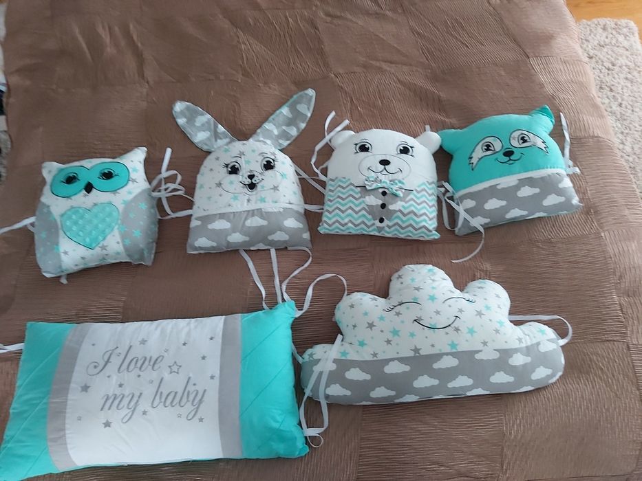 Бортики для ліжечка