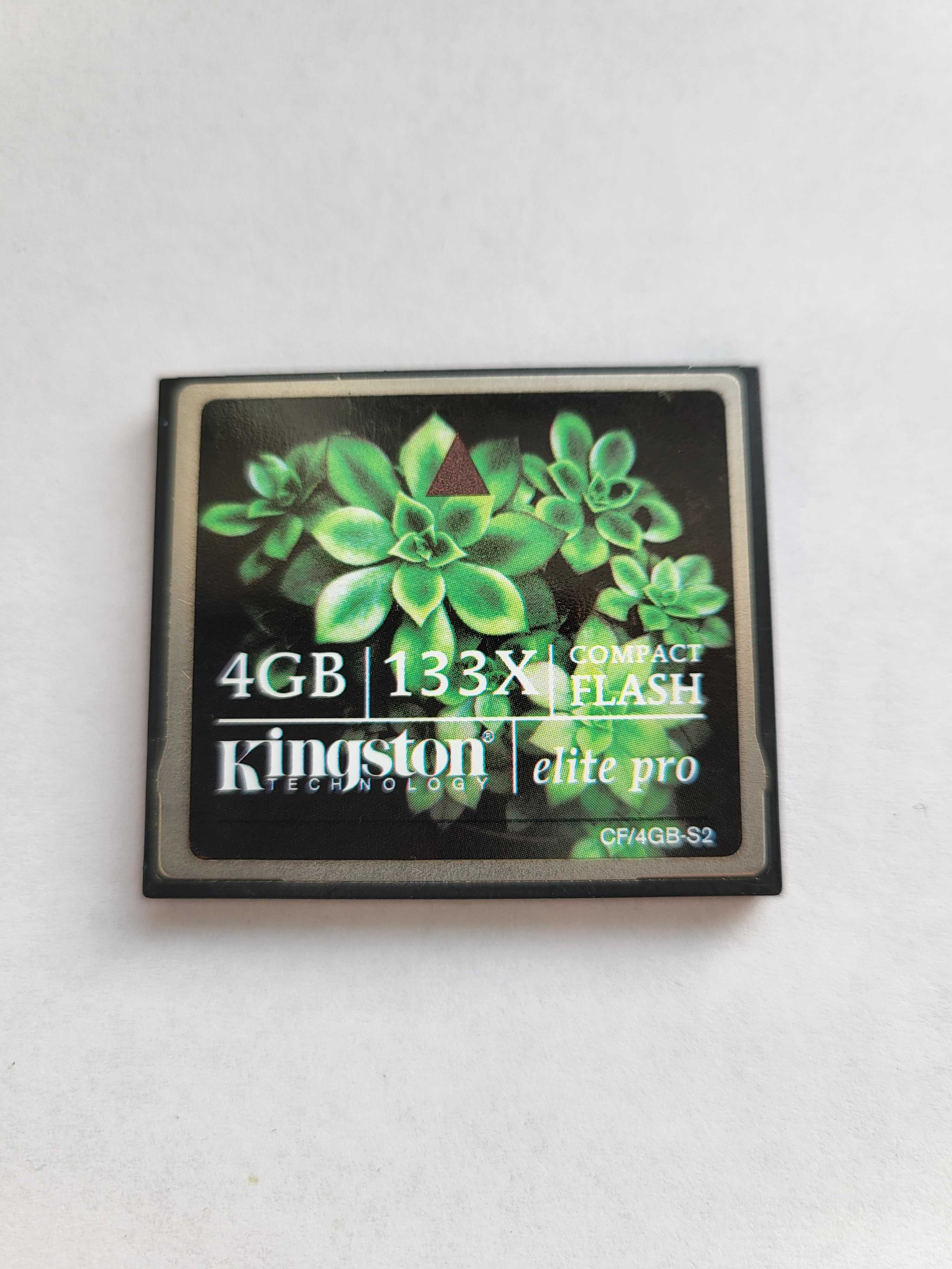 Karta pamięci CF 4GB CompactFlash elite pro 133x