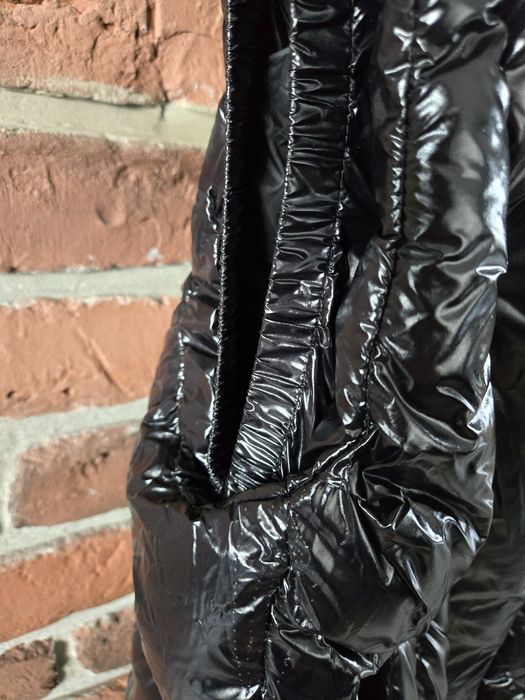 Kamizelka Massimo Dutti 38 oversize bezrekawnik lakierowany