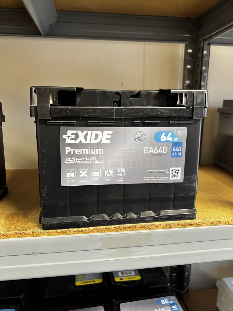 Akumulator Exide EA640 64Ah 640A Centra CA640