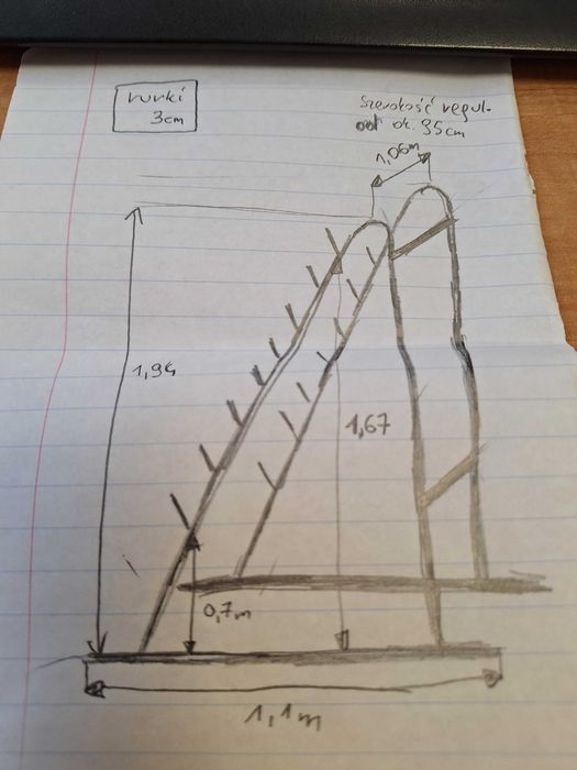 Solidny stojak na sztangi