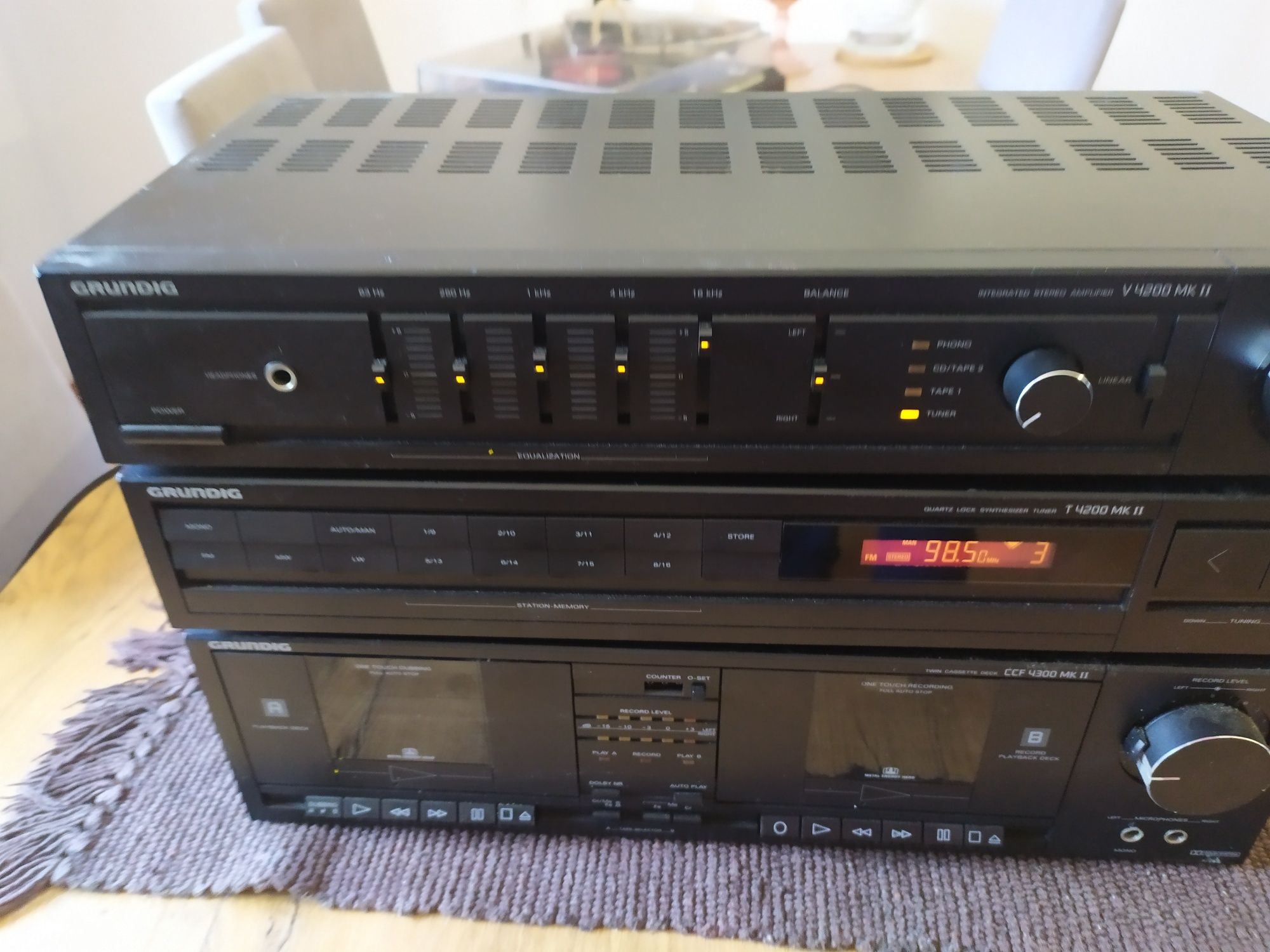 Zestaw Grundig V4200 MKII ,T4200 MKII,CCF4300 MKII