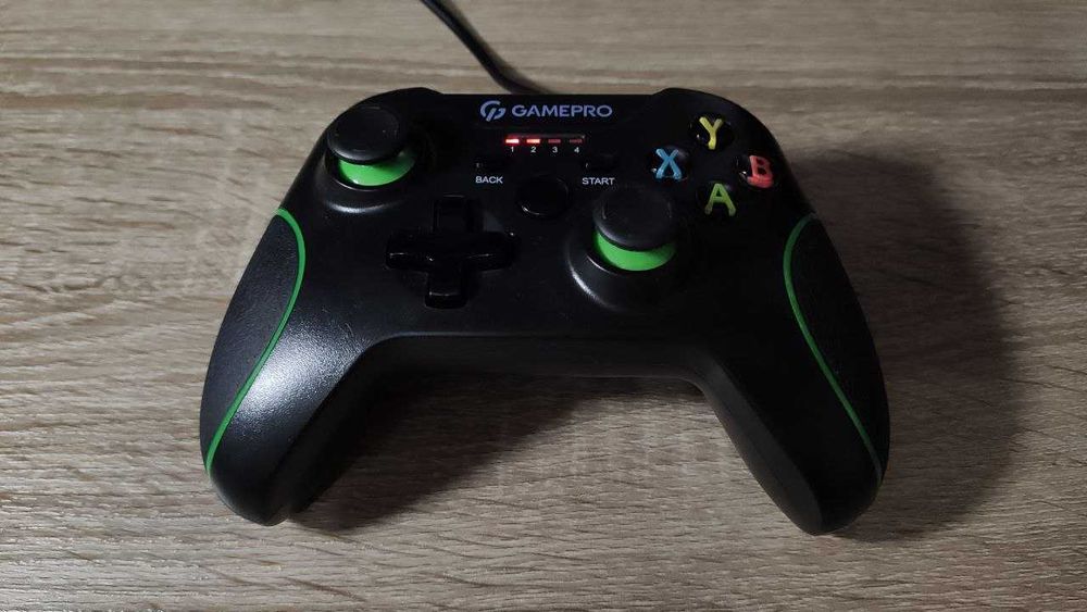 Ігровий Геймпад-джостик GamePro MG450B Black-Green