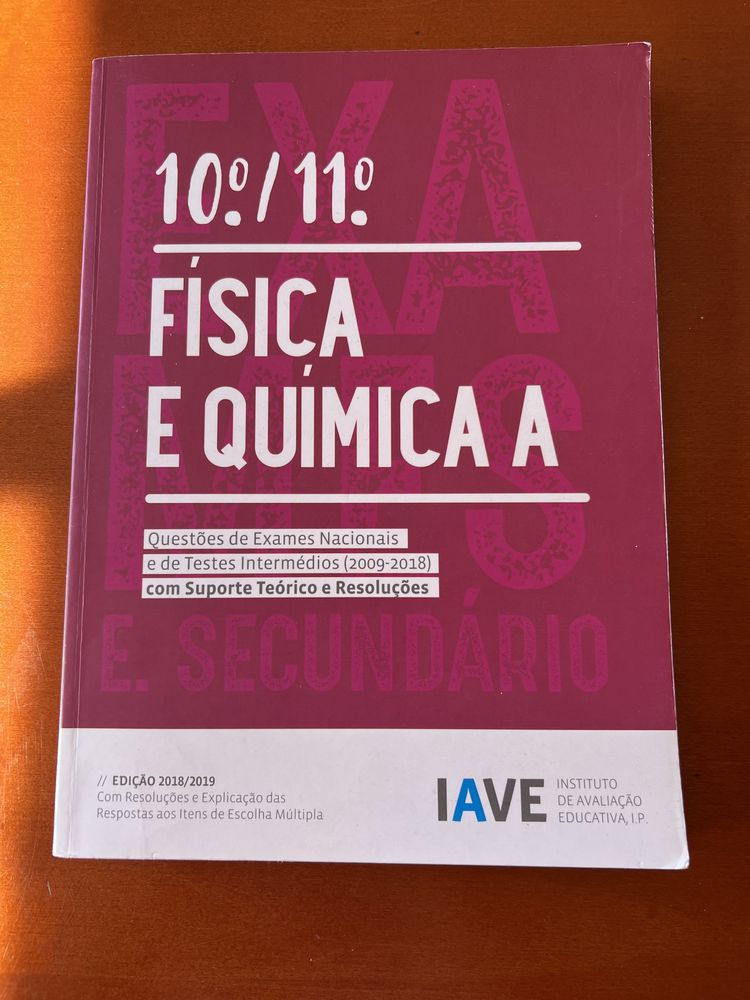 Livro de Fisica e Quimica IAVE exame