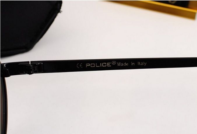 POLICE - Óculos de Sol Polarizados - Pretos - ARTIGO NOVO