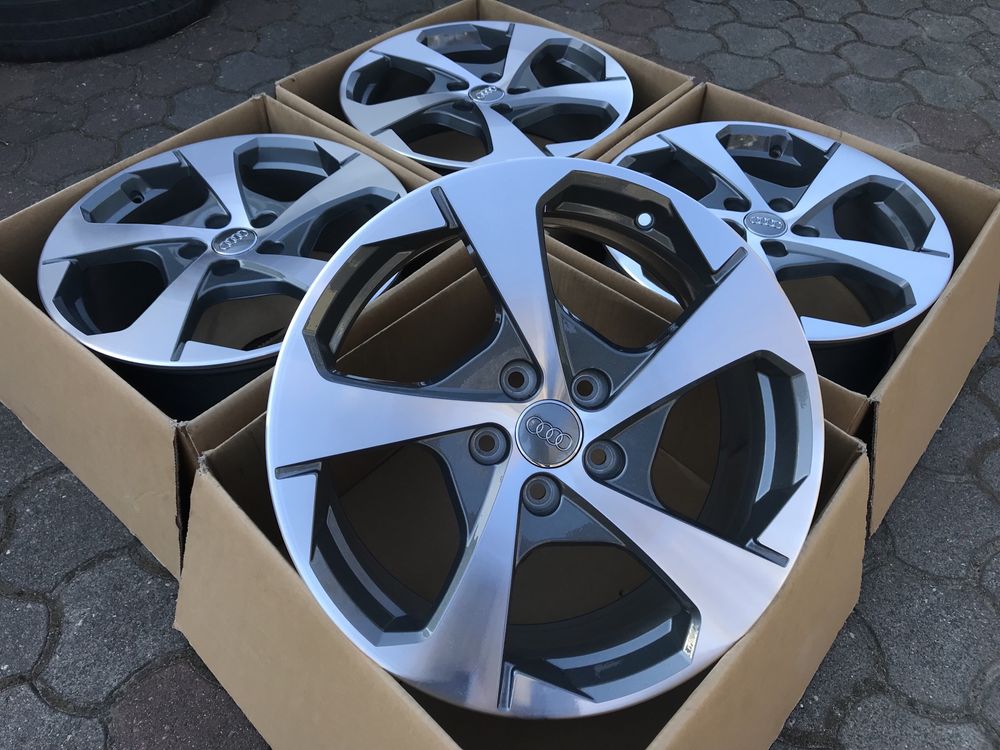 Felgi Audi Sport a3 S-Line s3 8v0 18 cali 5x112 alufelgi idealne zobac