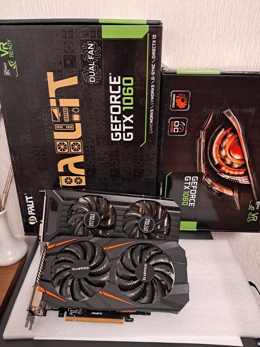 Видеокарта б\у SAPPHIRE RX480 8GB холодные отличное состояние