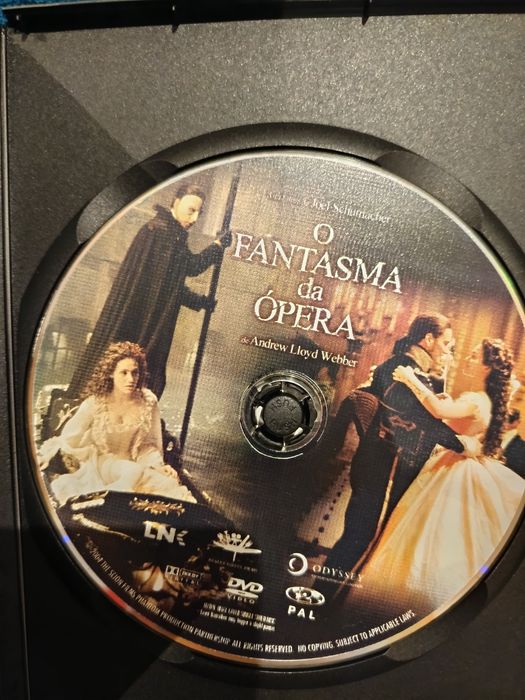 DVD o fantasma da ópera