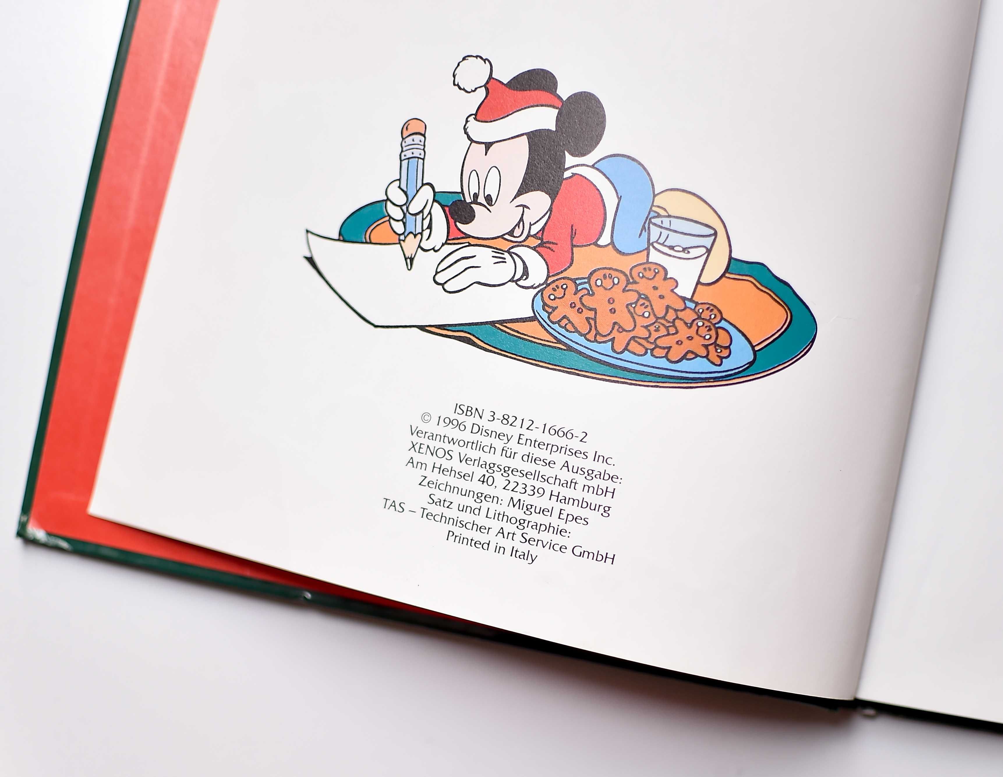 Książka A4 Disney Niemiecka Swiateczna Grosse Ewii Inaci Itsbuch