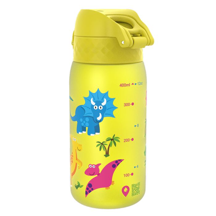 Bidon szkolny ION8 BPA Free I8RF350PYDINO Dinosaur