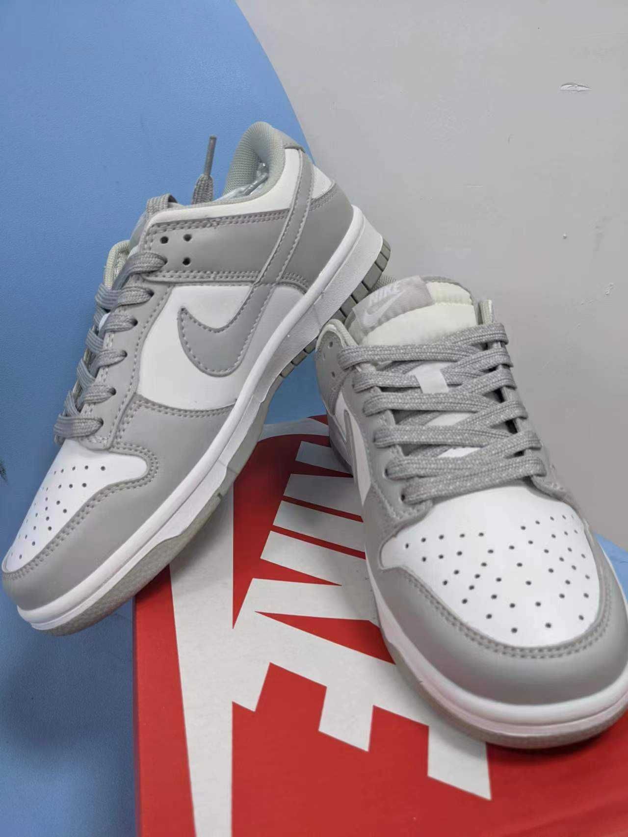 nike Dunk low grey fog 37