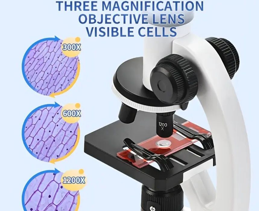 Telescópio branco novo