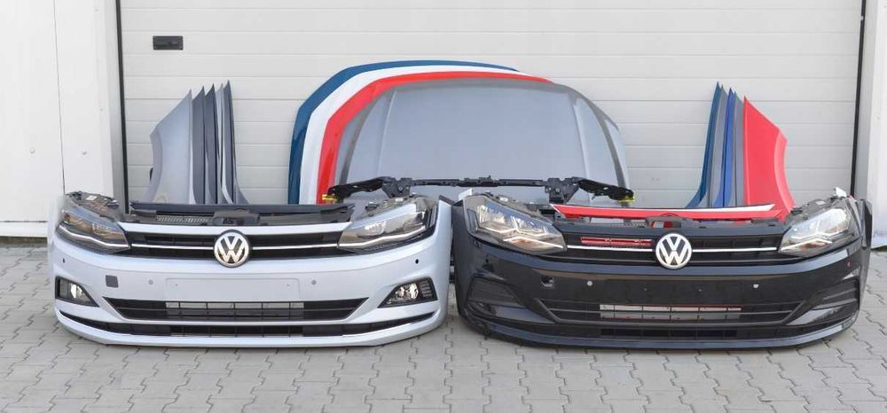 VOLKSWAGEN  POLO II III ПОЛО  бампер передній задній б/у,  розборка