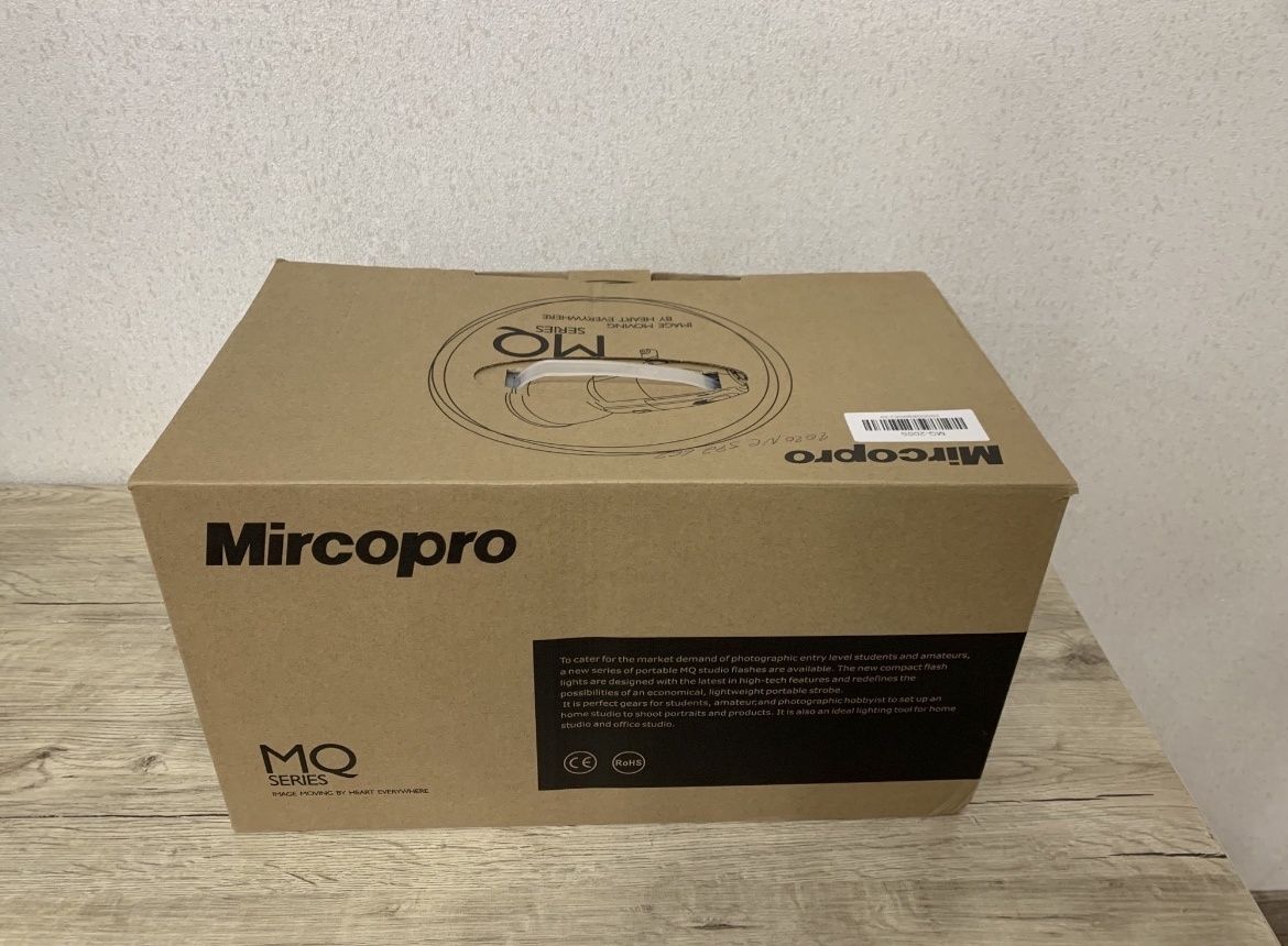 Продам набор импульсного  студийного светаMircopro mq-200s.