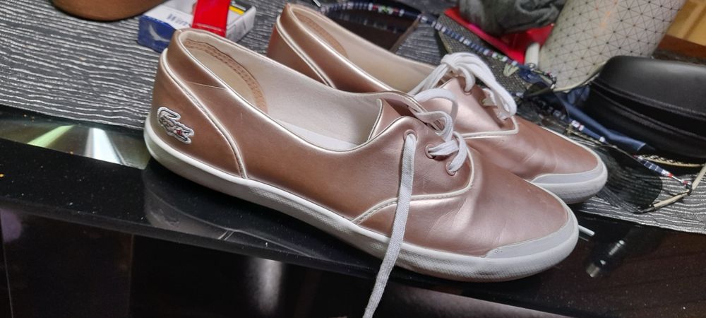 Ténis sapatilhas lacoste novos 37,5  senhora