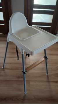 Krzesełko do karmienia Ikea antilop podnóżek
