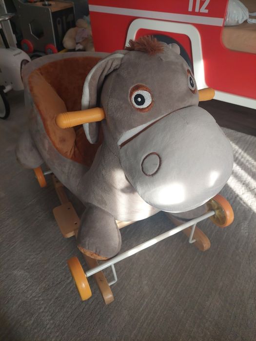 Balancé peluche burro