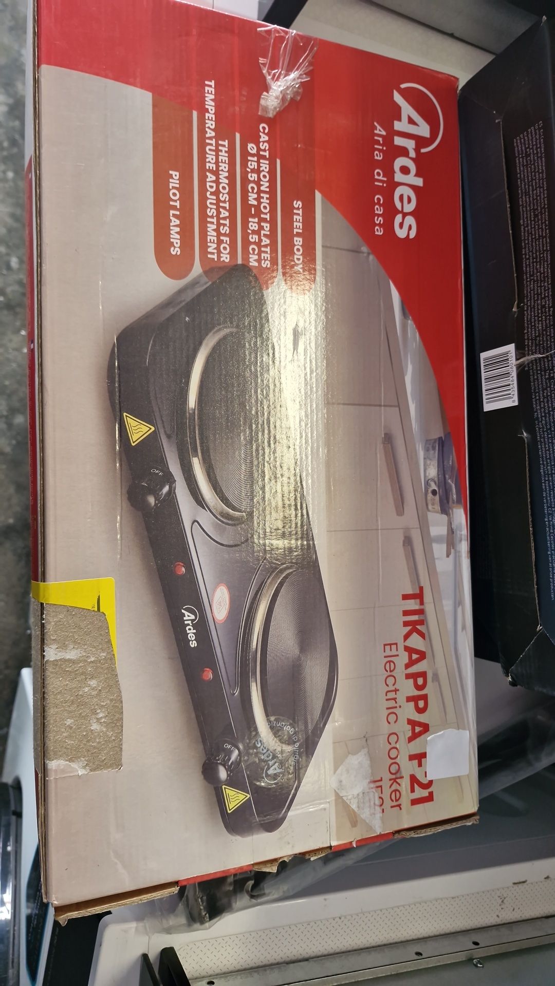 Fogao eletrico portátil 2 discos