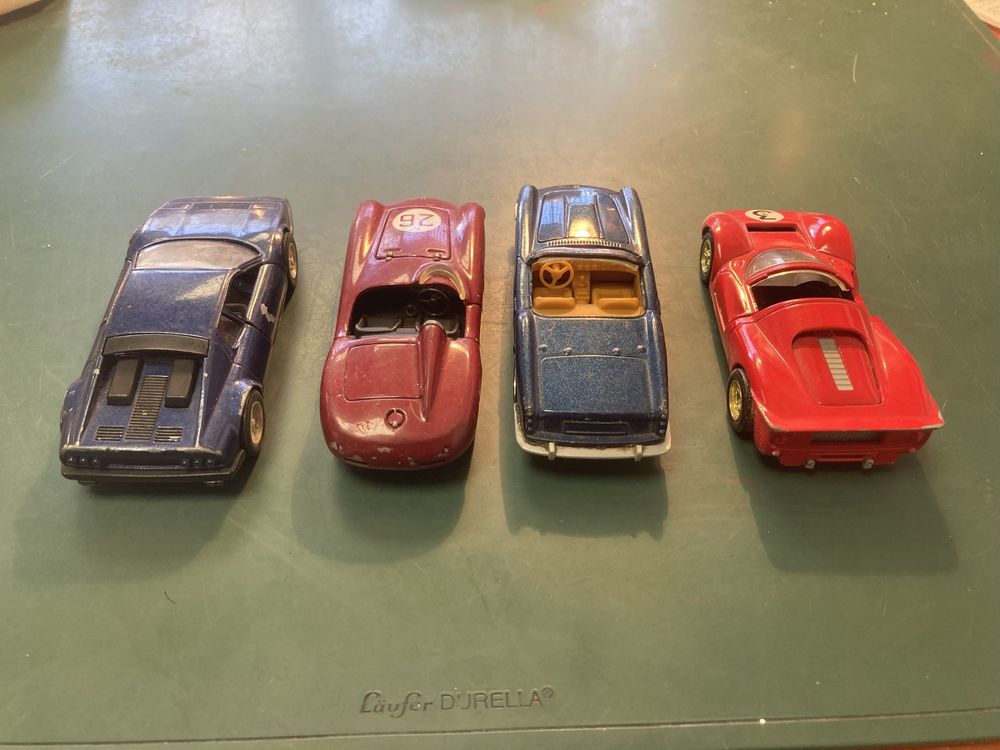 Lote 4 Miniaturas Ferrari Shell Classico