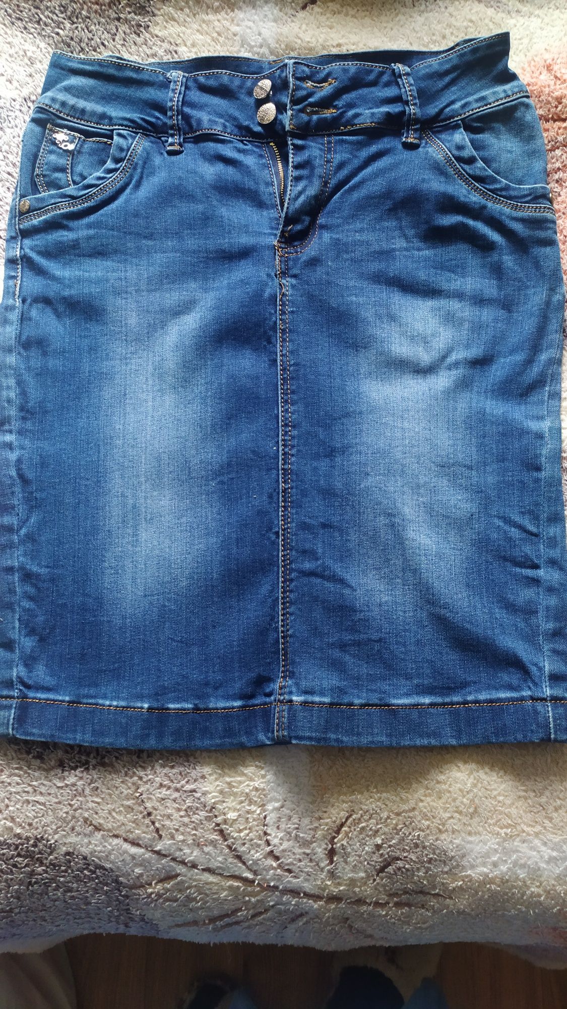 Продам юбка джинсова жіноча р.48