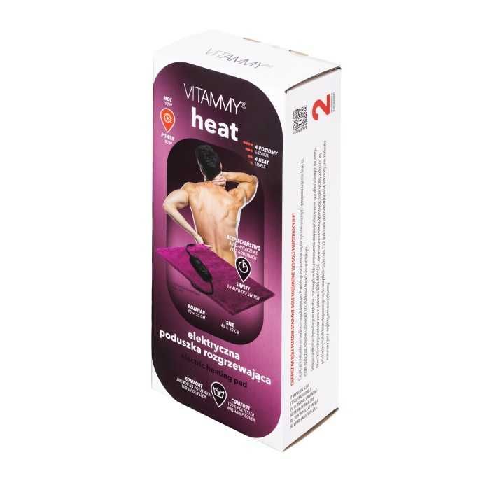 POWYSTAWOWY / poduszka rozgrzewająca VITAMMY HEAT RUBY RED
