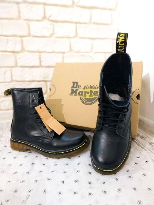 Черевики жіночі Dr.Martens 1460 Black 11822006 Доктор Мартинс