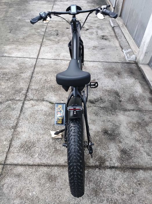 Bicicleta Elétrica Cruiser Retro BoardTrack Racer