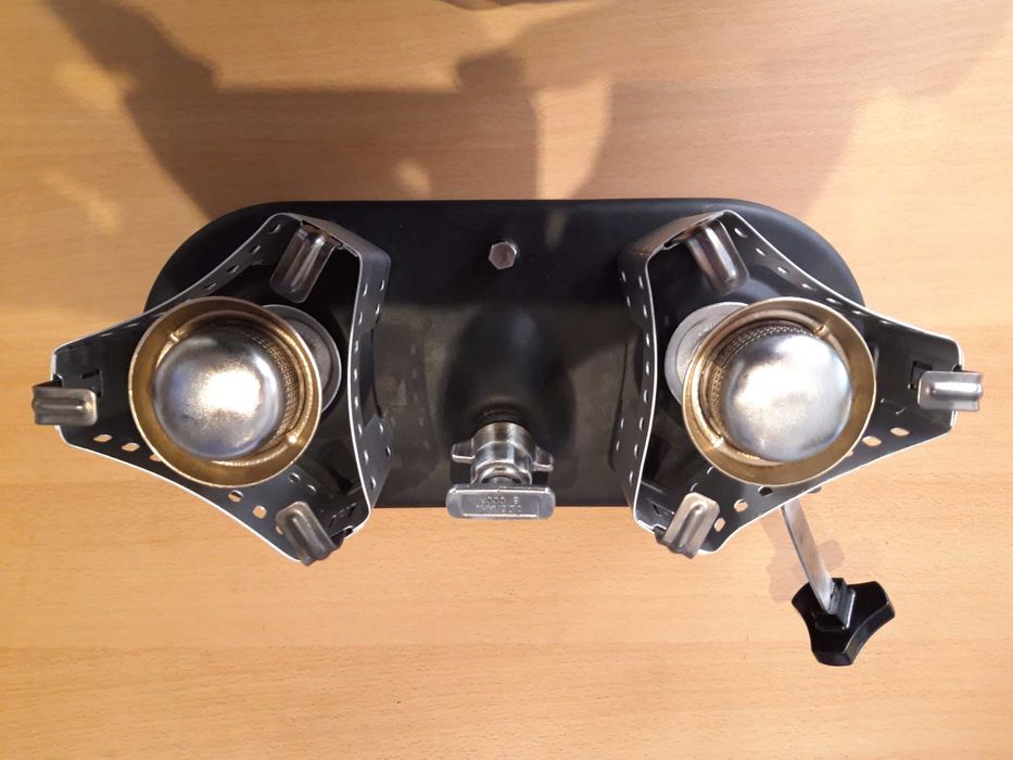 Kuchenka turystyczna dwupalnikowa benzynowa , SZMEL 3 , Prymus, Kocher