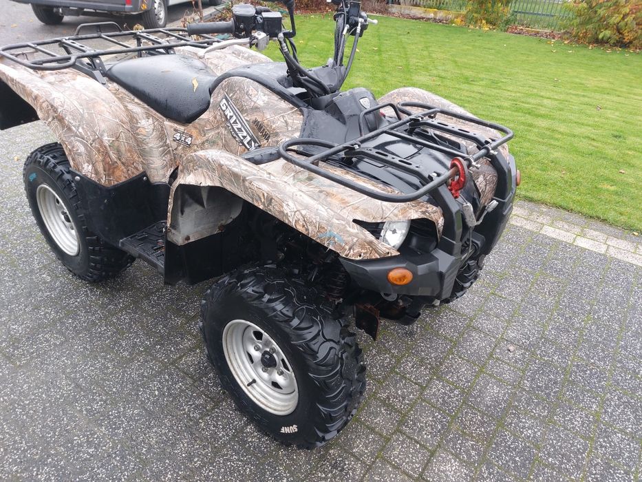 Yamaha grizzly 700 homologacja,wspomaganie,4x4