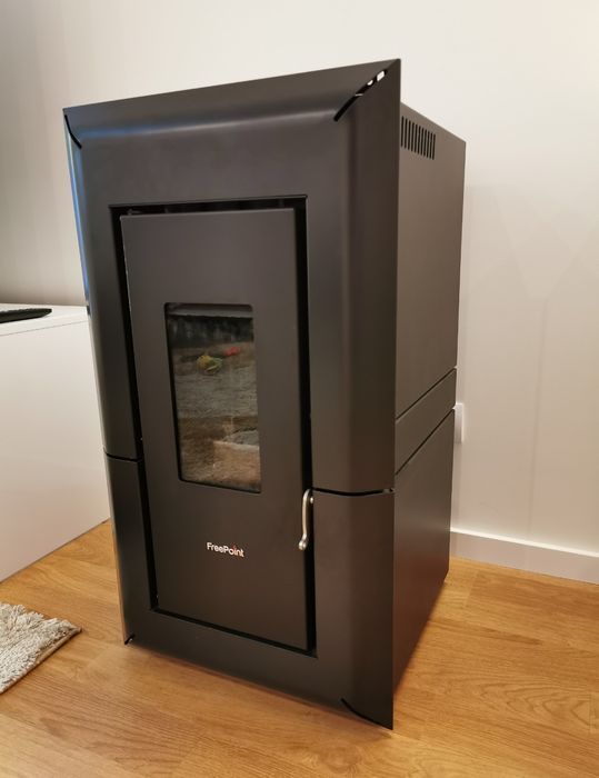 Salamandra a pellets