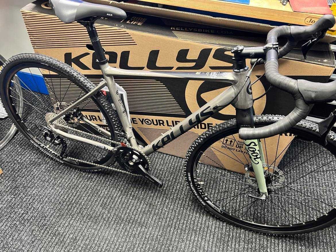 Kellys SOOT 50 gravel roz. S I M nowy GRX RX400 2x10 4999zł