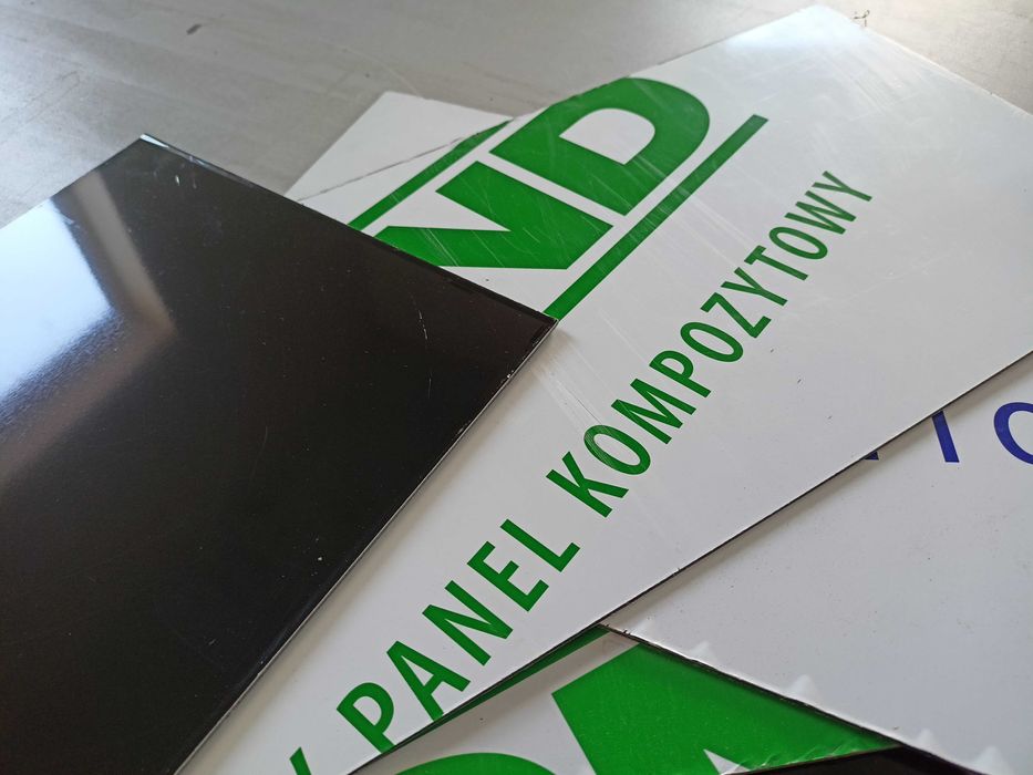 Płyta Dibond Alu tablice znaki reklama TANIEJ 50%
