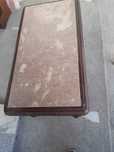 Mesa de centro com mármore
