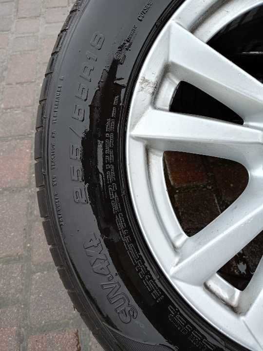 alufelgi  z oponami 255/55r18 bmw x5