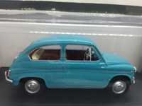 N. 122 Miniaturas 1/24 R4 e Fiat 600 novos