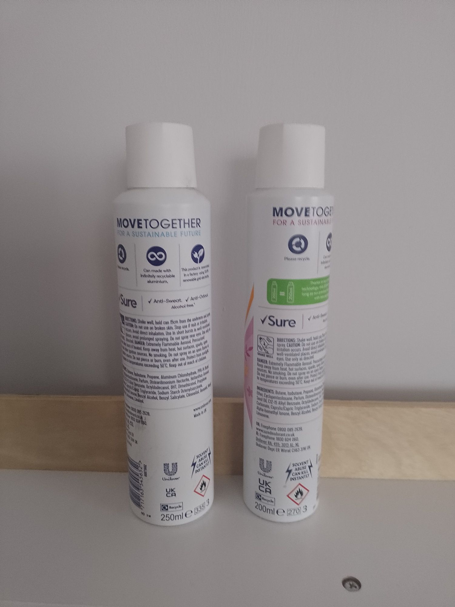 Antyperspirant Sure Rexona 250 /200 ml