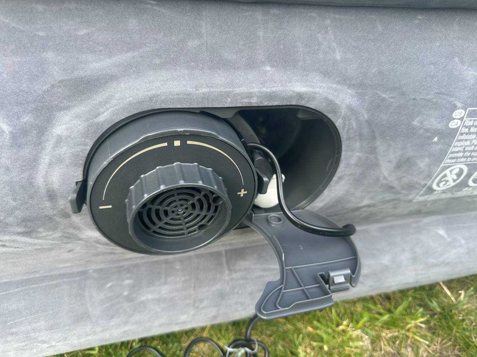 ‼️Надувная кровать двуспальная с подголовником. Матрас. Ліжко надувне