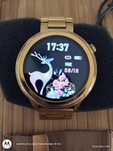 Smartwatch zegarek damski złoty
