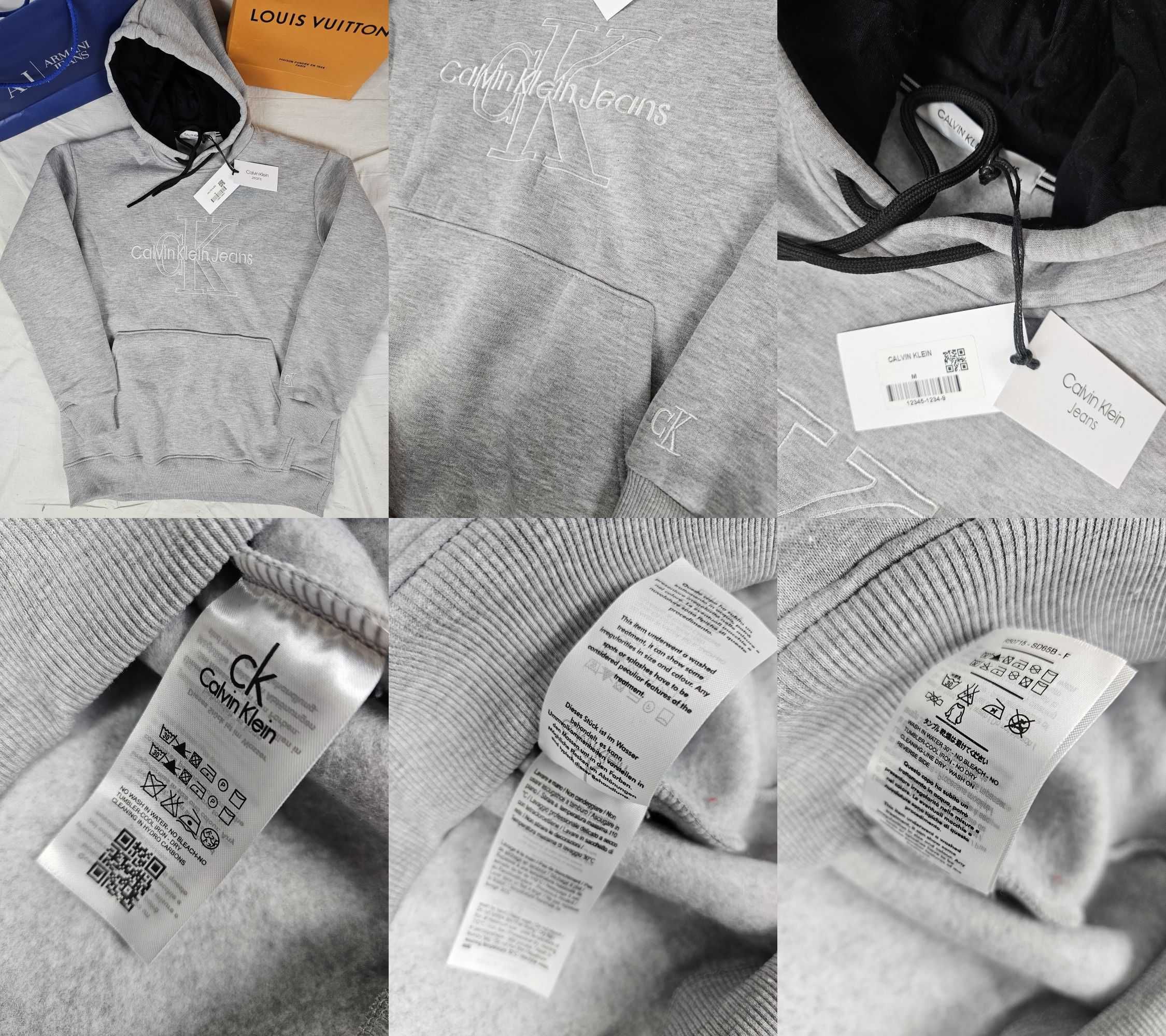 Bluza męska z kapturem Hugo Boss Karl Lagerfeld bluzy