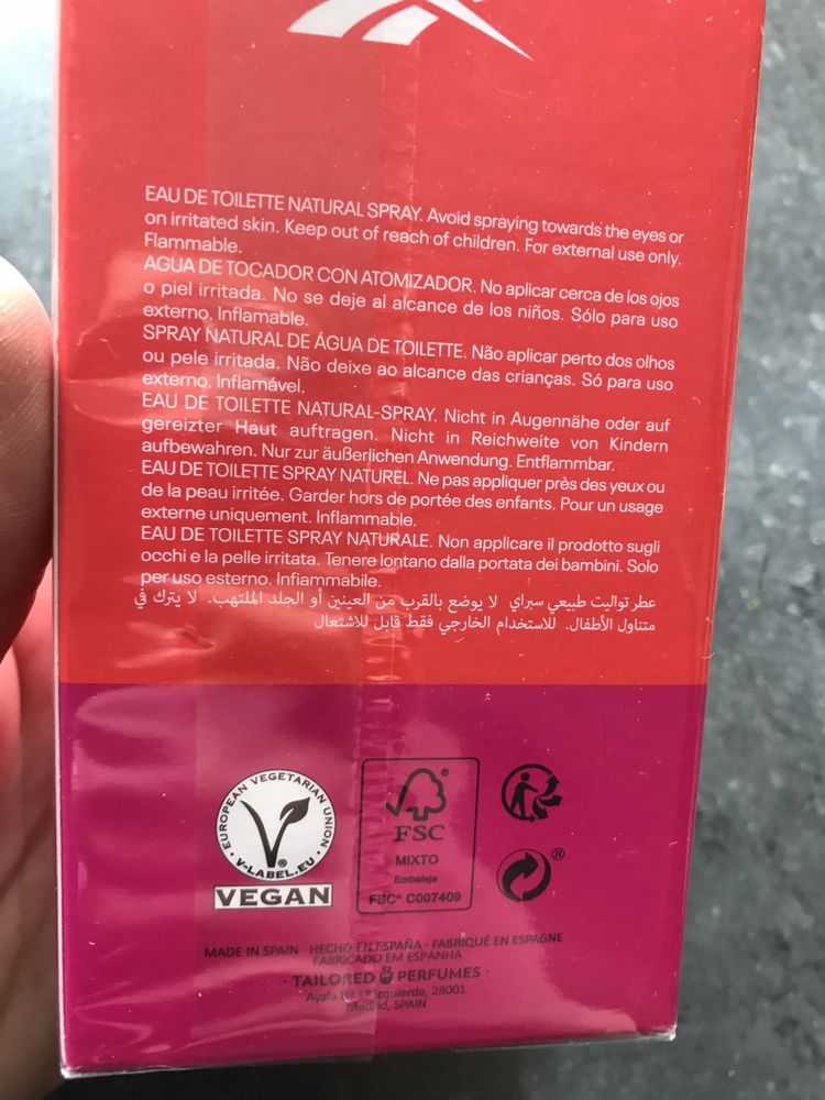 Perfumy Reebok Move your spirit