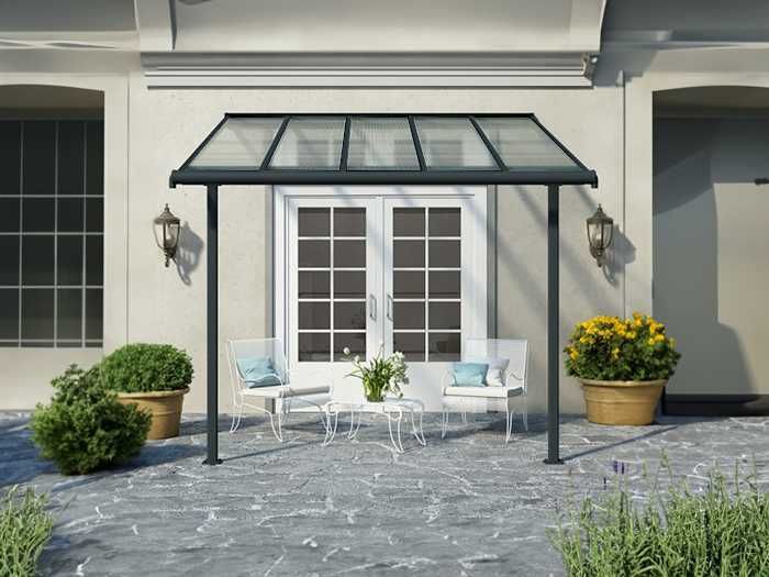 Pergola Altana Zadaszenie tarasu Aluminium i poliwęglan 3,12 x 3,03m