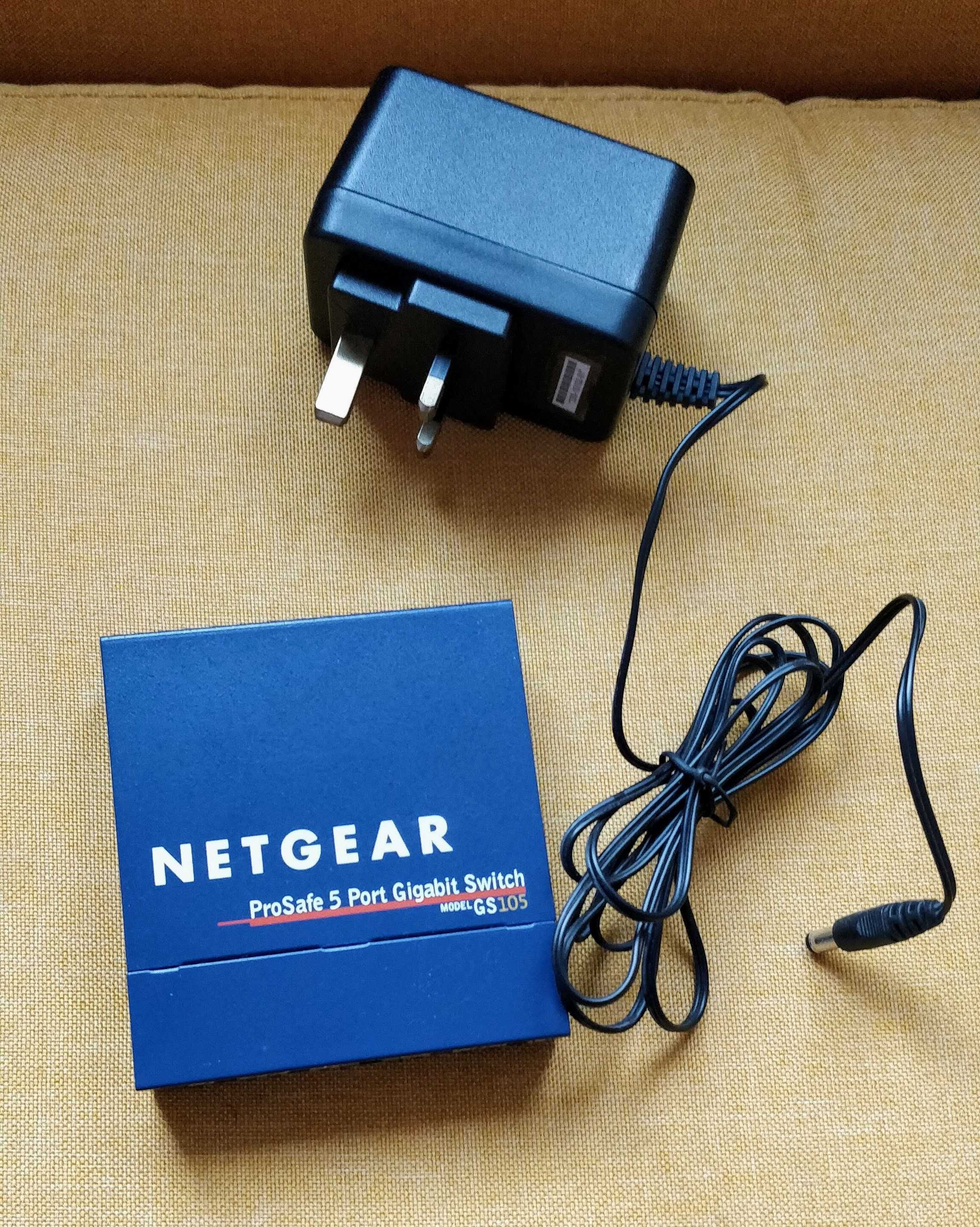 Switch Netgear GS105 ProSafe 5-Port Gigabit