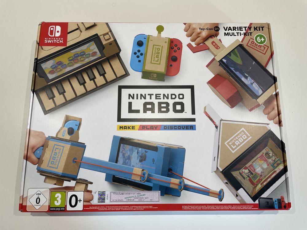Nintendo Labo Variety Kit Toy-Con 01 MONTADO COMPLETO