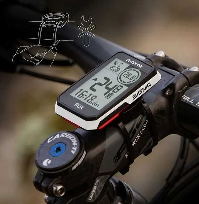 SIGMA ROX 2.0 Licznik Rowerowy z GPS Bezprzewodowy