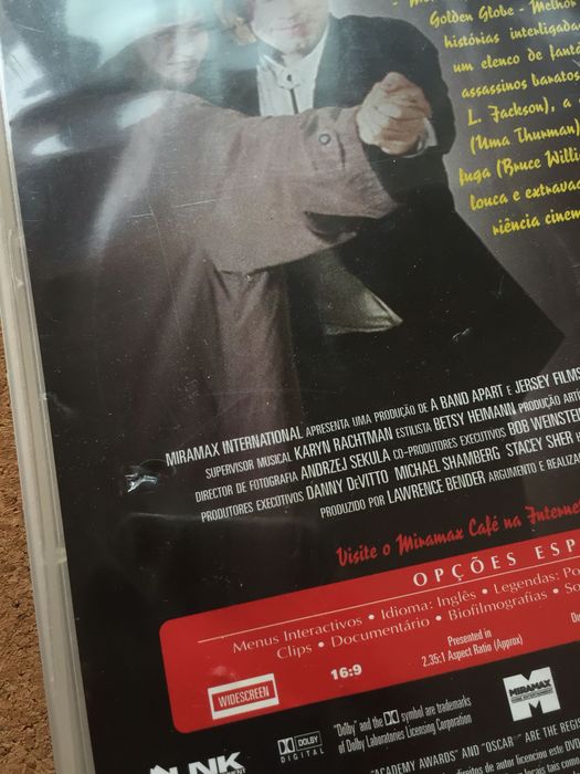 Edição Especial Pulp Fiction Filme DVD