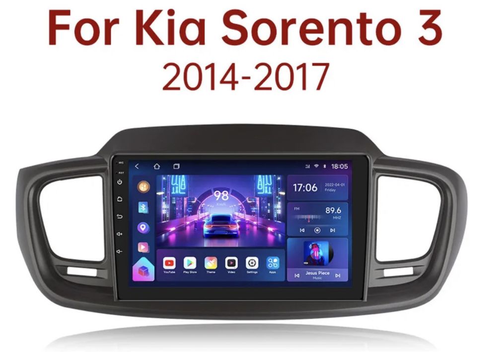 Штатная магнитола Kia Sorento(2014-2017) ANDROID