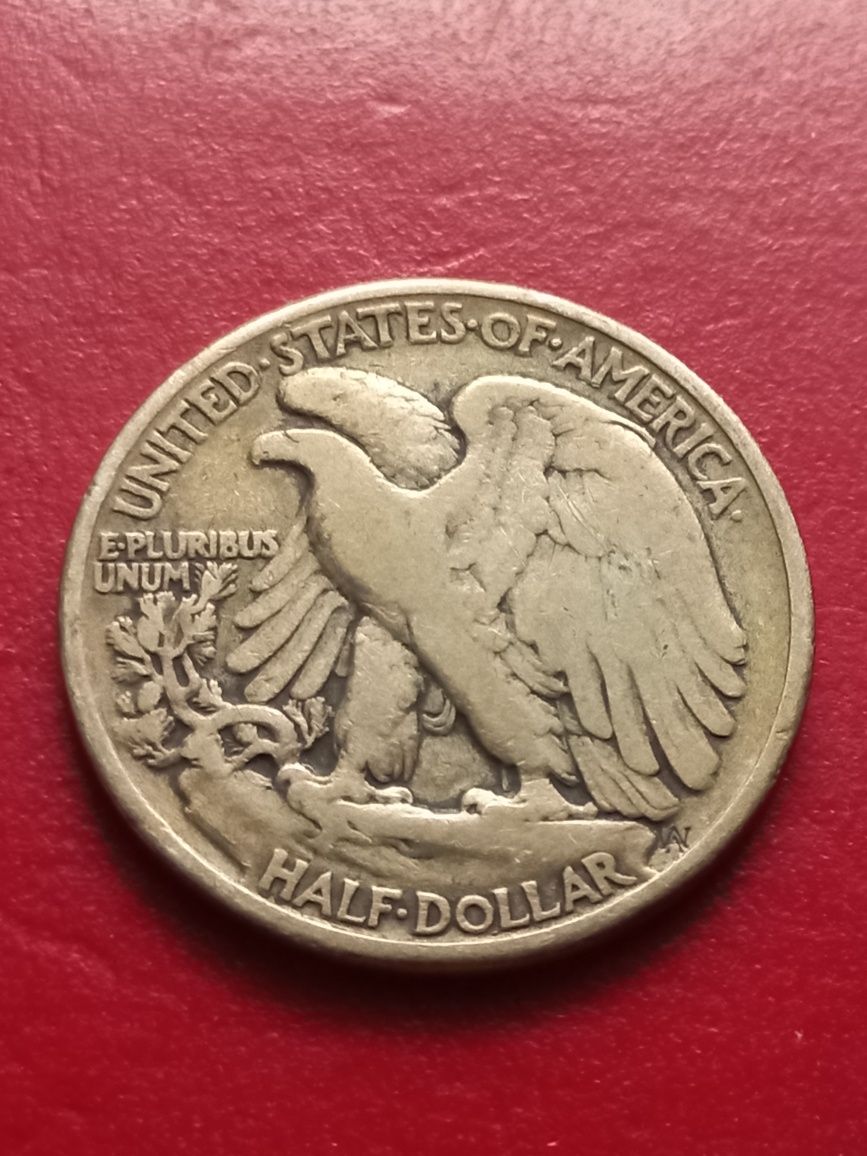 USA - Stany Zjednoczone - 1/2 dolara 1942 r. - srebro