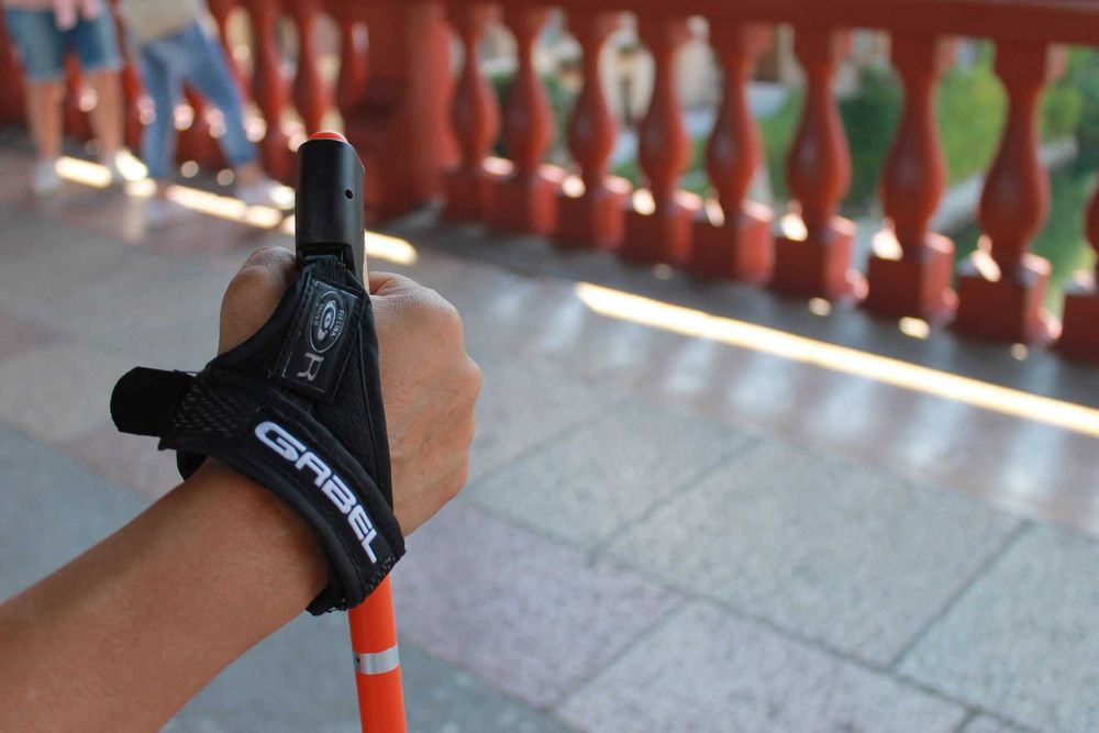 Kije Nordic Walking Gabel X-1.35 Active 35% carbon długość 110cm nowe